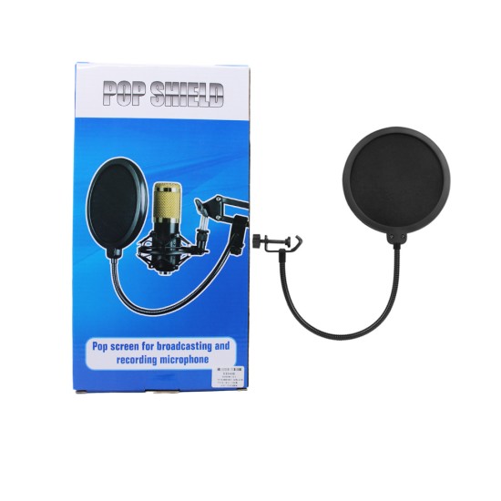 UNIVERSAL POP SHIELD FOR BROADCASTING AND RECORDING MICROPHONE UNIVERSAL POP SHIELD FOR BROADCASTING AND RECORDING MICROPHONE